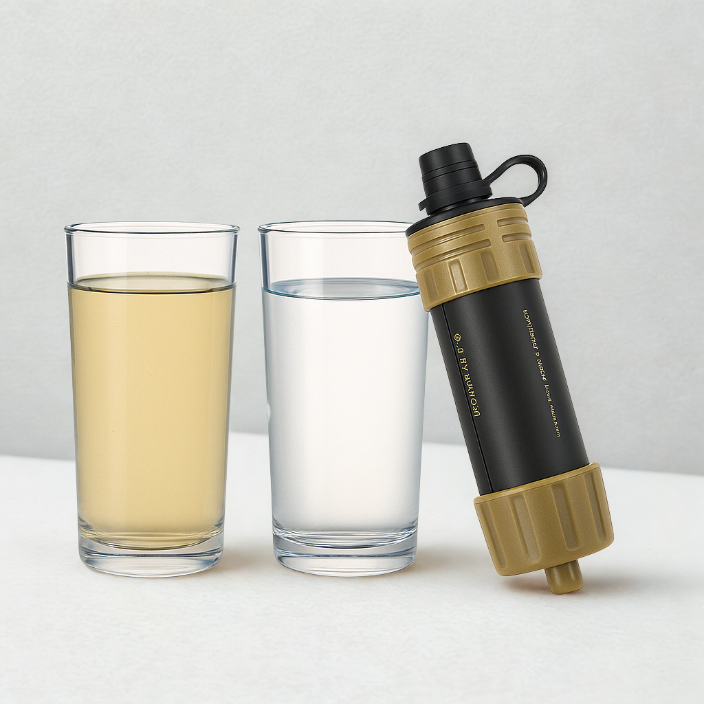 Mini Filtre à Eau Portable – Paille Purifiante 5 000 L