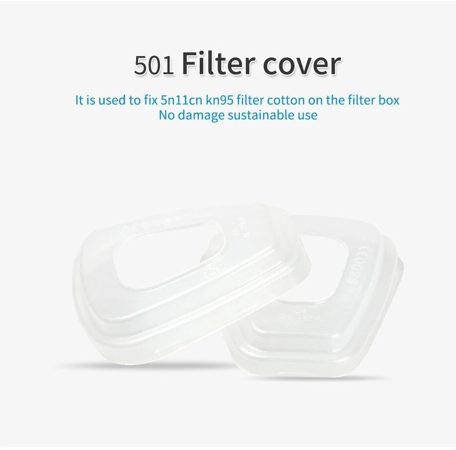 Respirateur Réutilisable 6200 avec Lunettes Antibuée – Masque de Protection