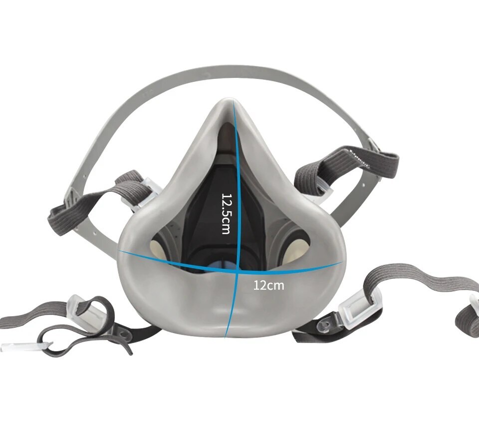 Respirateur Réutilisable 6200 avec Lunettes Antibuée – Masque de Protection