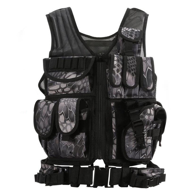Gilet Tactique Plate Carrier – Armor Vest MOLLE Airsoft & Combat