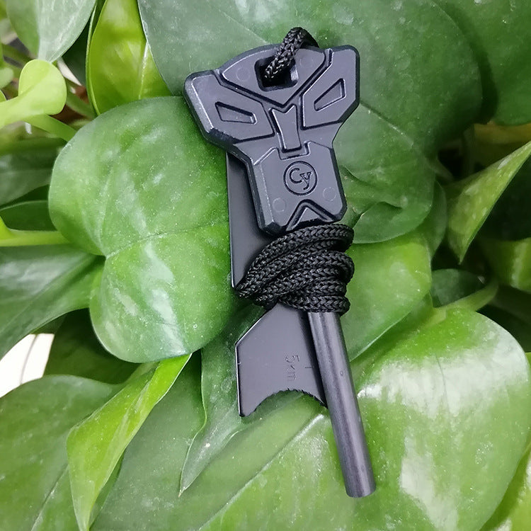 Fire Rod Multifonctionnel XL – Bâton Magnésium & Silex Solide