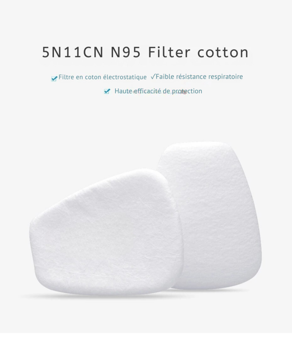 Respirateur Réutilisable 6200 avec Lunettes Antibuée – Masque de Protection